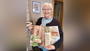 Der Elan des Rentnerpaares Korherr hat es nun auch in die neueste Ausgabe der &bdquo;tina&ldquo; geschafft. F&uuml;nf Seiten werden ihnen darin gewidmet. Petra Korherr (71) freut sich &uuml;ber das Medieninteresse.