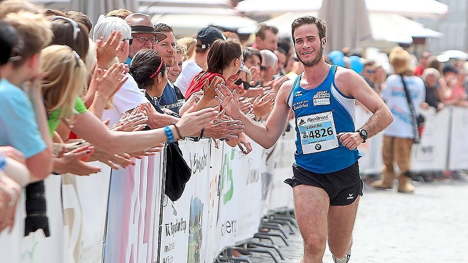 Der Benefizlauf ist auch bei Leistungssportlern als erster Lauf der Saison unter Wettkampfbedingungen beliebt.