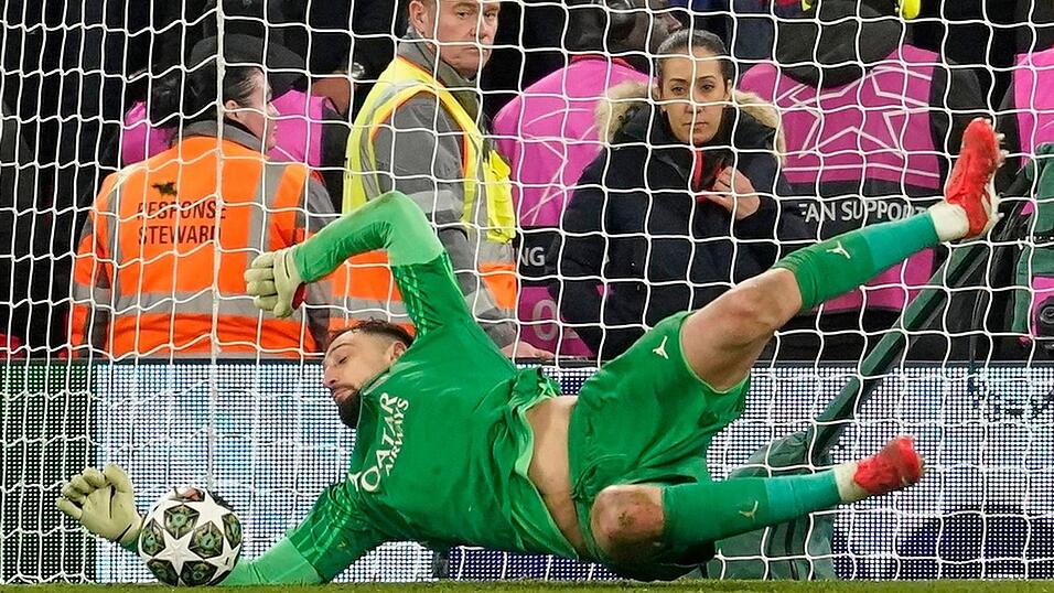 Mit zwei parierten Elfmetern brachte Gianluigi Donnarumma PSG ins Viertelfinale der Champions League.
