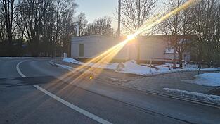 Das Heizkraftwerk macht die Stelle un&uuml;bersichtlich.