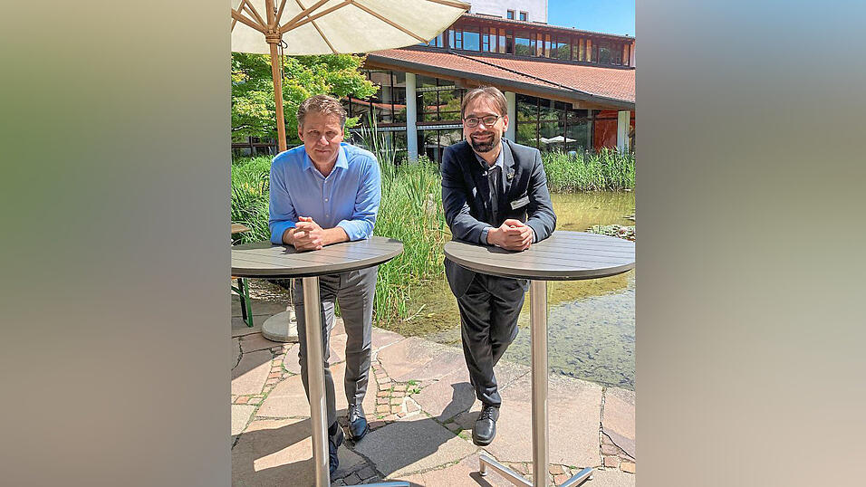 Markus Brandt (links) und sein Stellvertreter Andreas Nagiller