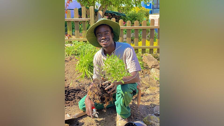 In Zukunft m&ouml;chte Jamine Mupia selbst Ausbildungen zum Garten- und Landschaftsbau anbieten.