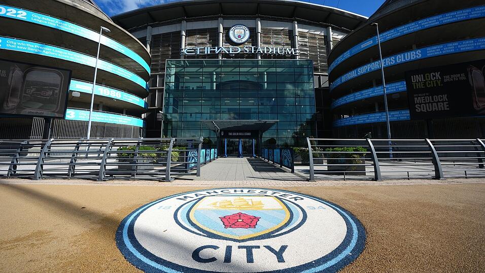 Das Etihad Stadium von Manchester City. Das Etihad Stadium von Manchester City.