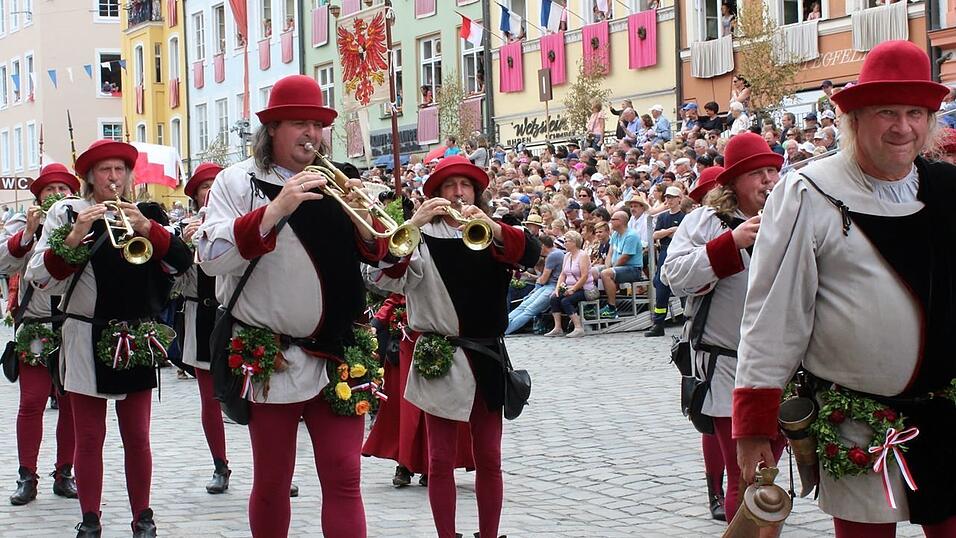 Der letzte Umzug der Landshuter Hochzeit 2017
