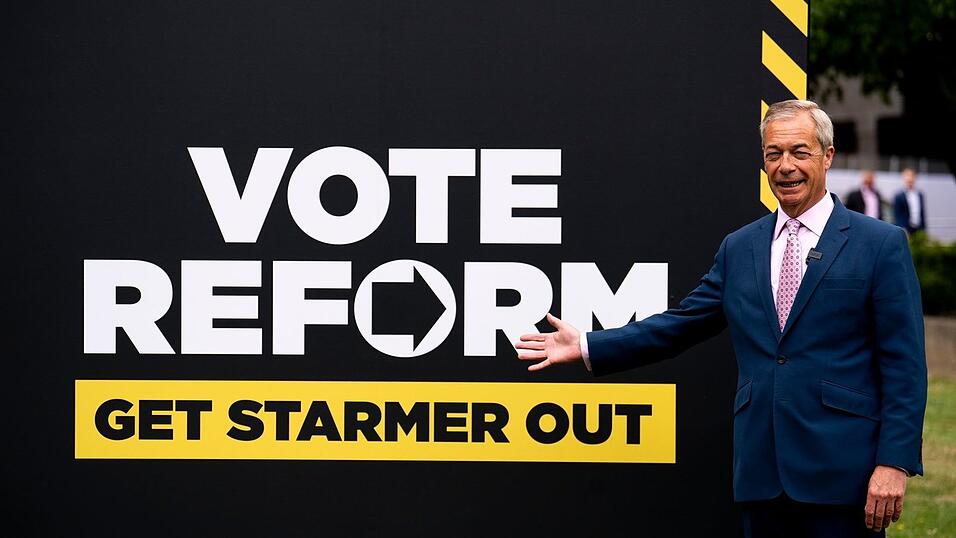 Brexit-Vork&auml;mpfer Nigel Farage gibt sich siegessicher.