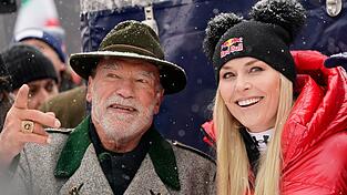 Arnold Schwarzenegger und Lindsey Vonn sind befreundet. (Archivbild)