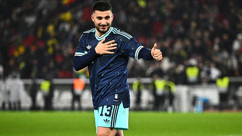 Deniz Undav bejubelt seinen Siegtreffer gegen Ghana.