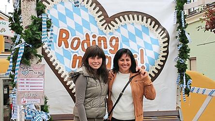 Foto-Shooting am 'Roding mog di'-Herz.