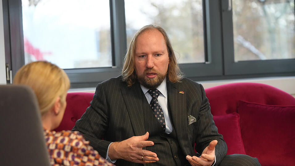 'Robert wird ein sehr guter Kanzler werden': Anton Hofreiter beim Interview in München. 'Robert wird ein sehr guter Kanzler werden': Anton Hofreiter beim Interview in München.