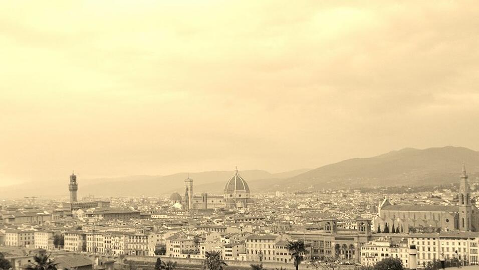 Blick über Florenz Blick über Florenz
