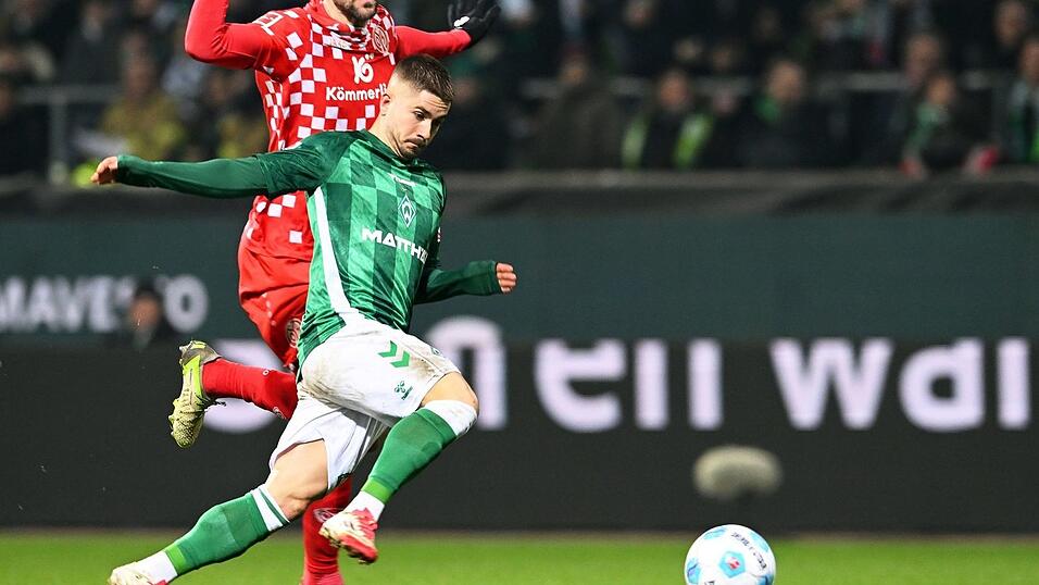 Werders Bester gegen Mainz 05: Romano Schmid.