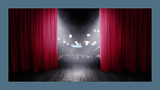 Es kostet Mut, auf die Bühne zu gehen. Es kostet Mut, auf die Bühne zu gehen.