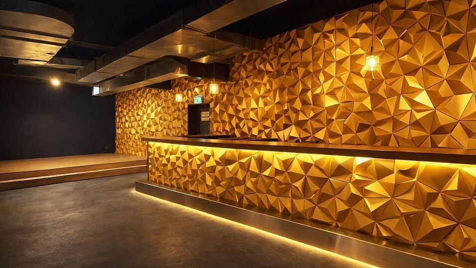 Bei der Einrichtung des Clubs soll die Farbe Gold eine wichtige Rolle spielen.