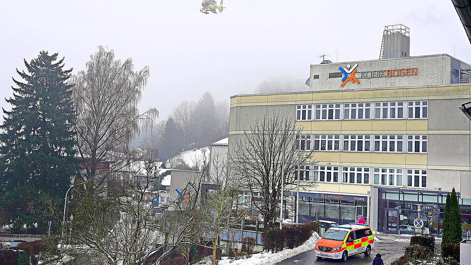Dieser Tage in Bogen: Der Notarzt f&auml;hrt, der Rettungshubschrauber kommt . . . Als S&Uuml;V h&auml;tte die Klinik unter anderem keine rund um die Uhr besetzte Notaufnahme mehr.