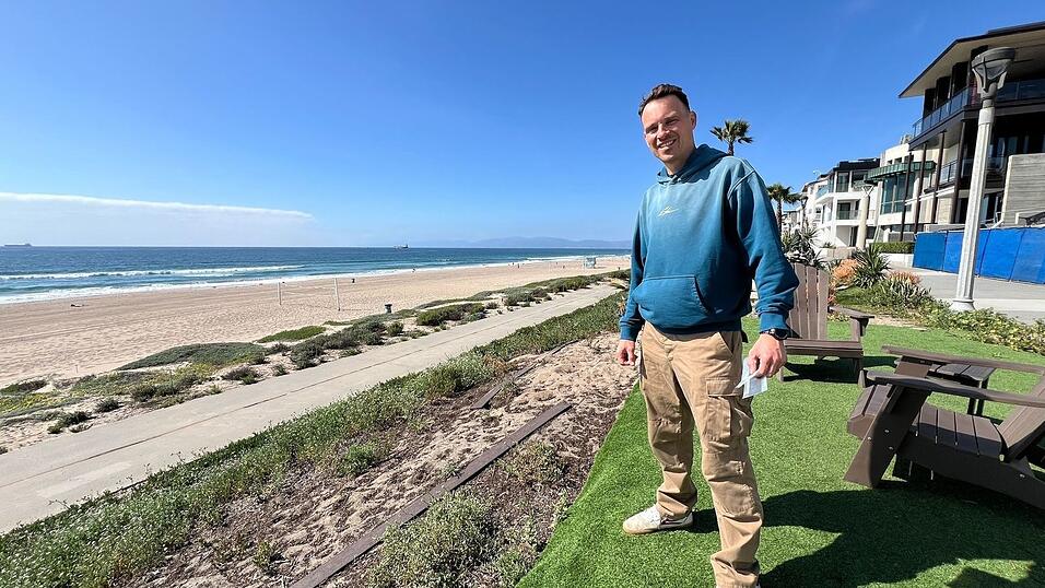 Michael Ralla ist ein begeisterter Surfer.