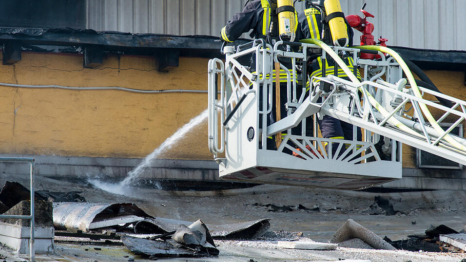 Bei dem Brand in der Irlbacher Schlossbrauerei entstand ein Millionenschaden. Foto: Mathias Adam