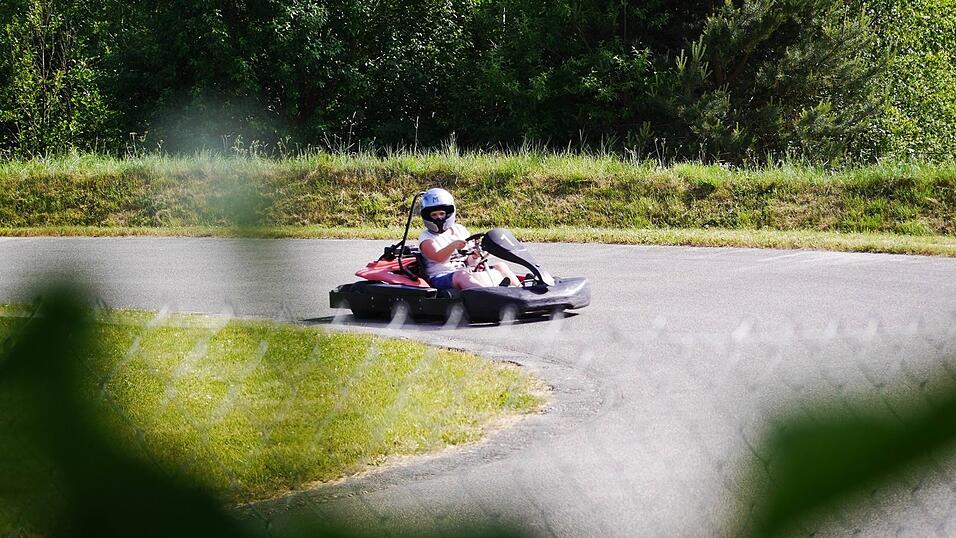 Kartfahren in Volgsam. Kartfahren in Volgsam.