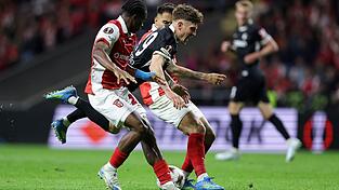 Philipp Treu hatte in Braga einen schweren Stand.