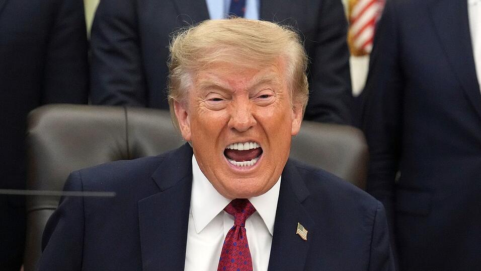Trump droht dem Iran abermals. Trump droht dem Iran abermals.