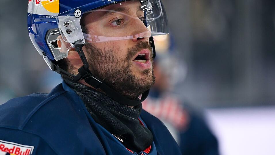 Tobias Rieder entscheidet mit dem EHC Red Bull M&uuml;nchen die Serie gegen Ingolstadt. (Archivbild)