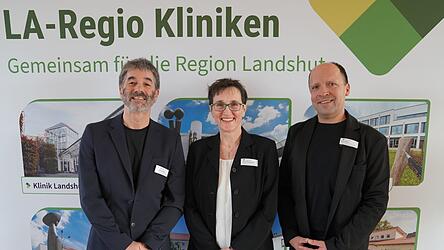 J&uuml;rgen Bacher (links), Petra Buchecker und Ren&eacute; Marx