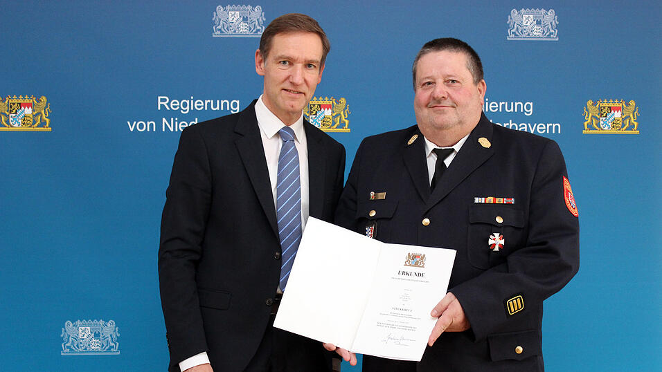 Alois Ritzer, Kreisbrandinspektor Landkreis Passau