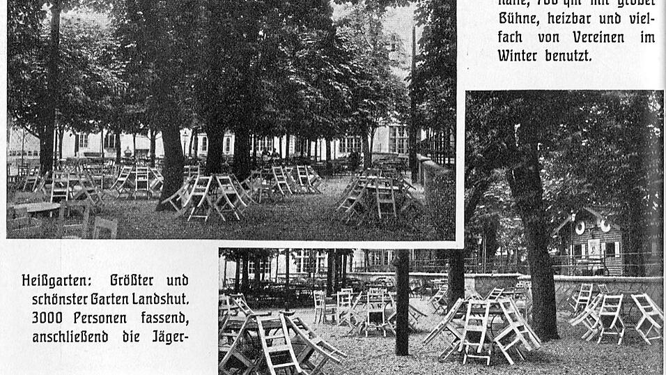 Der Heißgarten zwischen Theater- und Wittstraße macht Werbung mit seinem großen Platzangebot, das auch häufig genutzt wird. Der Heißgarten zwischen Theater- und Wittstraße macht Werbung mit seinem großen Platzangebot, das auch häufig genutzt wird.