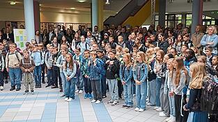 117 Fünftklässler besuchen ab sofort das Gymnasium Landau.