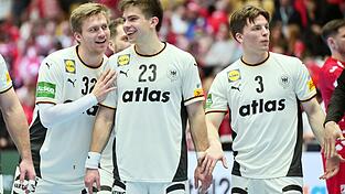 Franz Semper, Renars Uscins und Nils Lichtlein spielen um EM-Gold. Franz Semper, Renars Uscins und Nils Lichtlein spielen um EM-Gold.