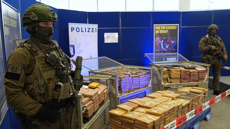 Im Jahr 2025 haben die Behörden in Deutschland bislang weniger Kokain abgefangen als in den Vorjahren. (Archivbild) Im Jahr 2025 haben die Behörden in Deutschland bislang weniger Kokain abgefangen als in den Vorjahren. (Archivbild)