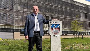 &bdquo;Es war eine extrem sch&ouml;ne Zeit&ldquo;, sagt Franz L&ouml;ffler nach 16 Jahren als Chamer Landrat.