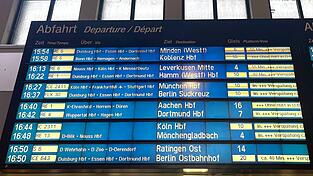Bei Zugausf&auml;llen und Versp&auml;tungen haben Fahrg&auml;ste der Bahn Anspruch auf Entsch&auml;digung. 2025 war es erneut ein dreistelliger Millionenbetrag. (Archivbild)