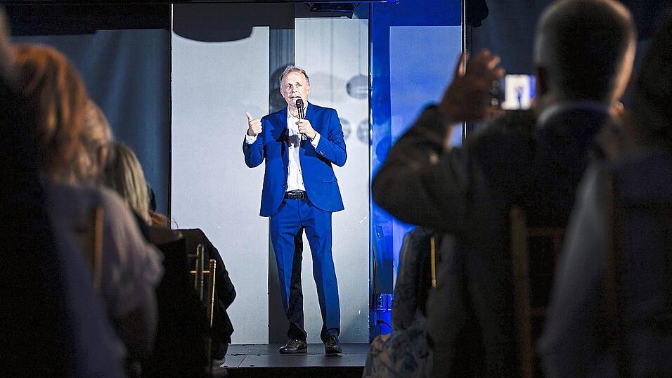 Michael Mauerer bei einem Vortrag auf einem Expertenkongress in New York. Michael Mauerer bei einem Vortrag auf einem Expertenkongress in New York.