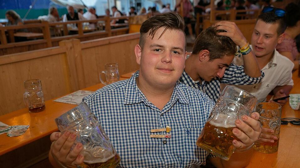 Die Partybilder von Montag, 15. August 2022, aus dem Festzelt Weckmann.