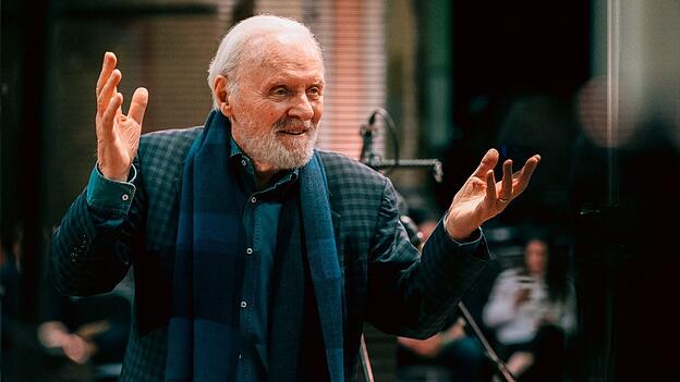 Anthony Hopkins erfüllt sich mit dem Album einen Lebenstraum. Anthony Hopkins erfüllt sich mit dem Album einen Lebenstraum.
