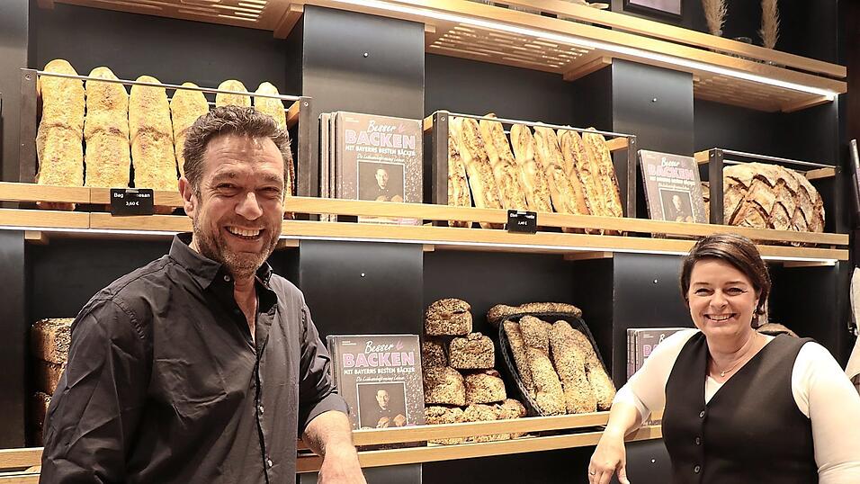 Markus und Stefanie Steinleitner in ihrer Bäckerei in der Unteren Bachgasse. Markus und Stefanie Steinleitner in ihrer Bäckerei in der Unteren Bachgasse.