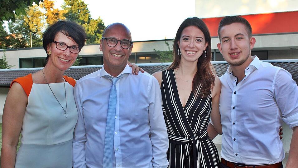 Beste Stimmung auf der Abifeier des Gymnasiums Seligenthal.