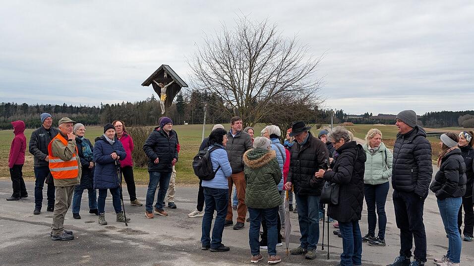 Wegkreuz beim Weiherer.