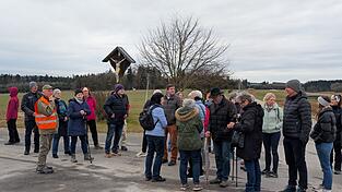 Wegkreuz beim Weiherer.