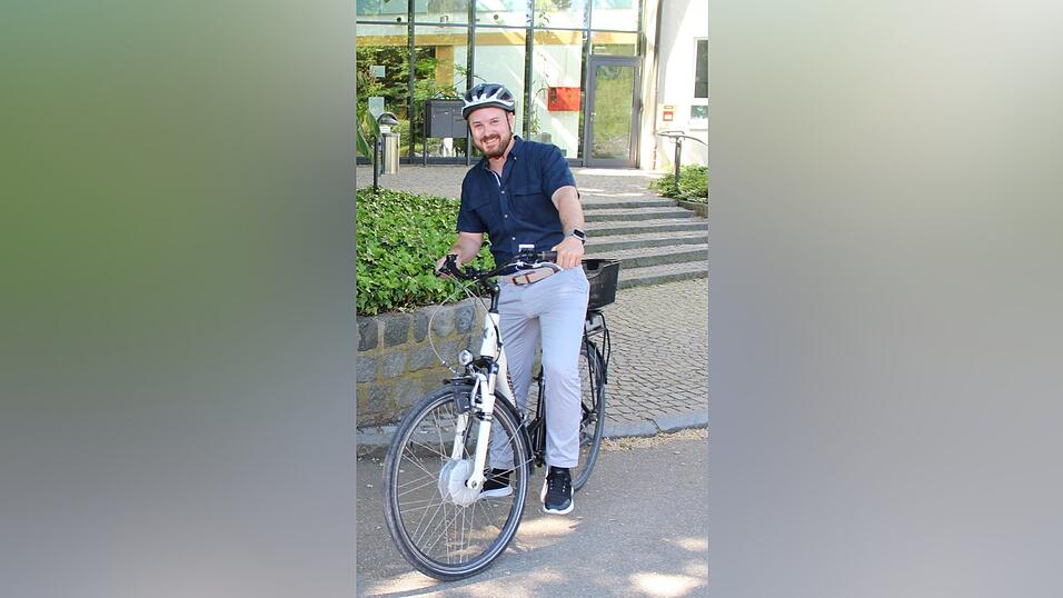Andr&eacute; von Mensenkampff ist Klimaschutzmanager im Landkreis Landshut. Das Stadtradeln ist eines seiner Herzensprojekte.