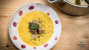 Ein winterlicher Gemüseeintopf, gerade im kalten Januar eine gute Rezeptidee. Ein winterlicher Gemüseeintopf, gerade im kalten Januar eine gute Rezeptidee.