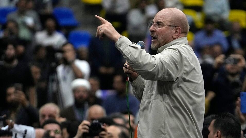 Er hat die Verhandlungen auf iranischer Seite angeführt: Parlamentspräsident Mohammed Bagher Ghalibaf. (Archivbild) Er hat die Verhandlungen auf iranischer Seite angeführt: Parlamentspräsident Mohammed Bagher Ghalibaf. (Archivbild)