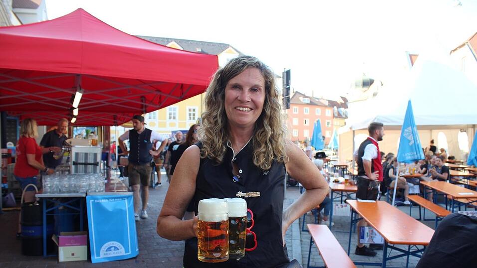 Das Bismarckplatzfest in Landshut war auch am Samstag gut besucht.