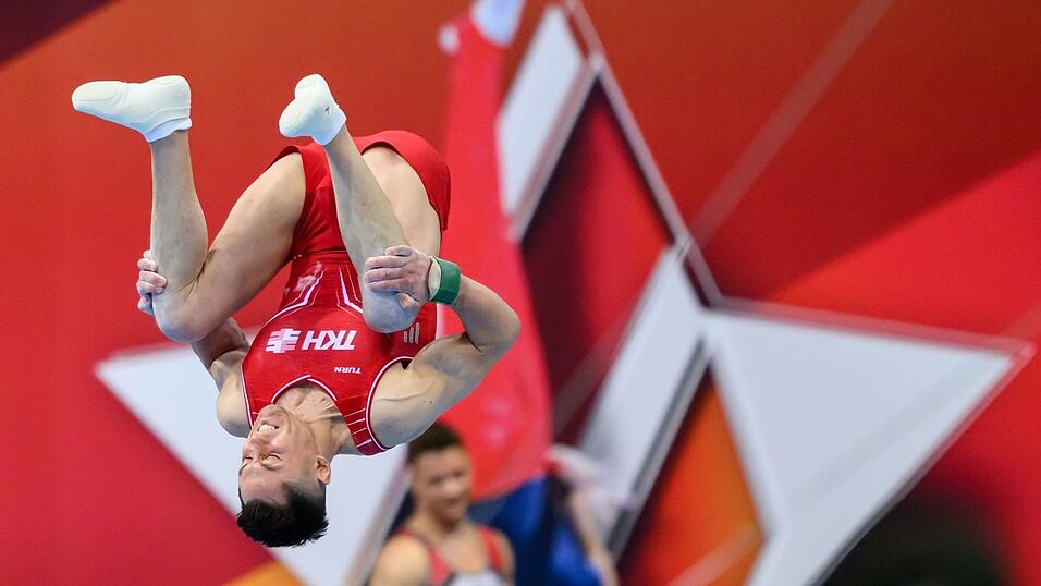 Holt noch einmal eine Mehrkampf-Medaille: Andreas Toba. Holt noch einmal eine Mehrkampf-Medaille: Andreas Toba.