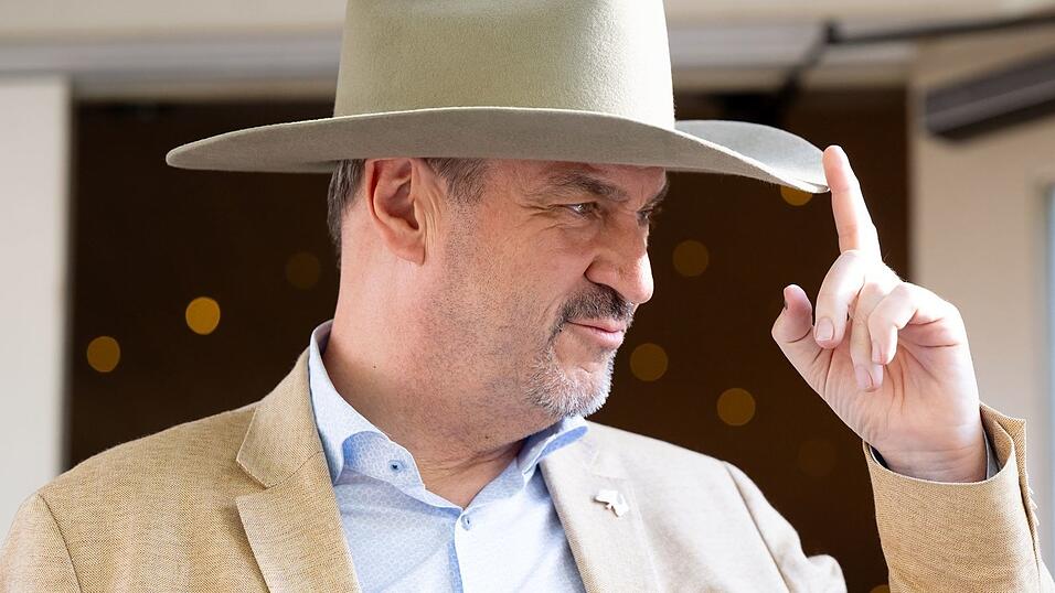 CSU-Chef S&ouml;der war erst vor einem Monat selbst in den USA. Nach der neusten Drohung aus Washington von US-Pr&auml;sident Trump r&auml;t S&ouml;der zu Gelassenheit auf beiden Seiten. (Archivbild)