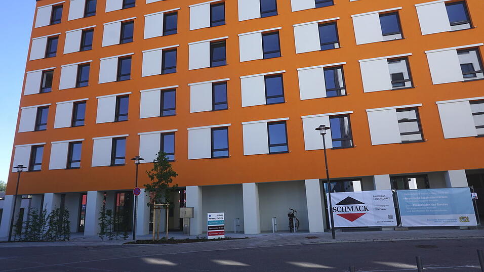 Das neue Studentenwohnheim im Candisviertel. Das neue Studentenwohnheim im Candisviertel.
