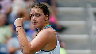 Für Jule Niemeier war im US-Open-Achtelfinale Endstation.