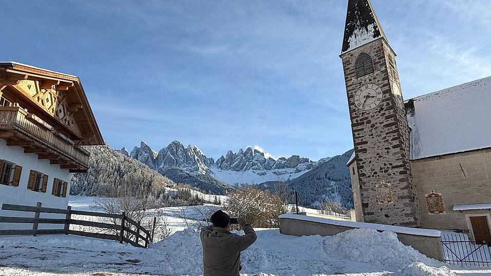 Nach 15 Minuten zu Fu&szlig; kann fotografiert werden.