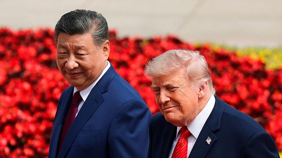 Trump und Xi sind betont freundlich zueinander.