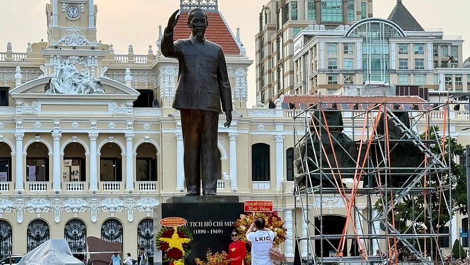 Vietnams Landesvater Ho Chi Minh wird bis heute tief verehrt. (Archivbild)